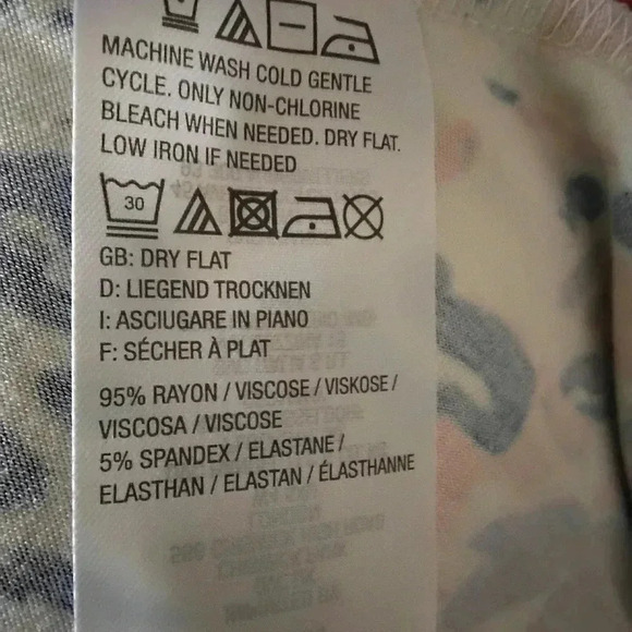 Lori Goldstein Water Color Blouse L - Picture 5 of 5